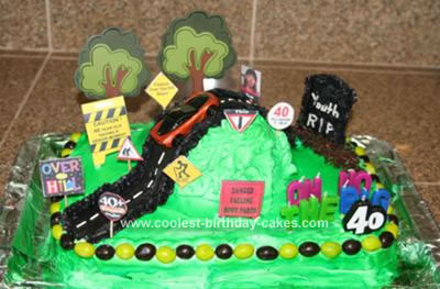 Coolest Birthday Cakes on Coolest Over The Hill Birthday Cake 24