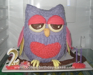  Birthday Cakes on Coolest Owl Birthday Cake 14