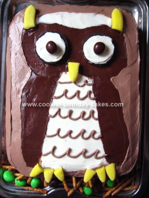  Birthday Cakes on Coolest Owl Birthday Cake 16