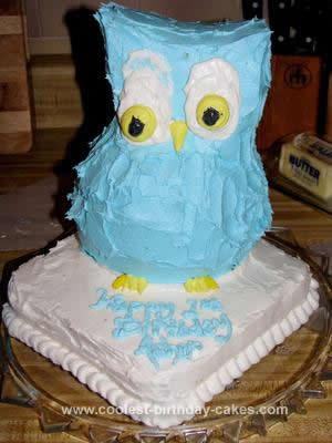  Birthday Cake on Coolest Owl Birthday Cake 23
