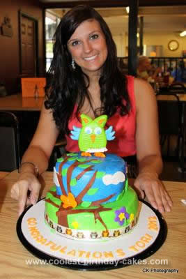  Birthday Cakes on Coolest Owl Cake 20