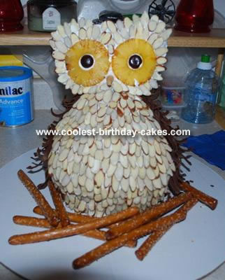  Birthday Cake on Owl Cake