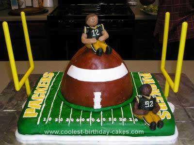Mens Birthday Cakes on Coolest Packer Football Birthday Cake 148