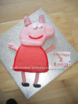 Peppa  Birthday Cake on Coolest Peppa Pig Birthday Cake 29
