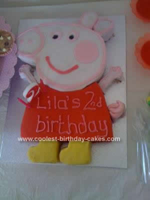 Peppa  Birthday Cake on Coolest Peppa Pig Birthday Cake 30