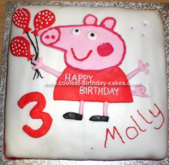 30th Birthday Cake Ideas   on Peppa Birthday Cake On Coolest Peppa Pig Birthday Cake 4