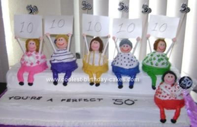 50th Birthday Cakes  Women on Homemade Perfect 50 Birthday Cake