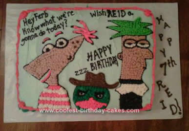 Phineas  Ferb Birthday Cake on Coolest Phineas And Ferb Birthday Cake 22