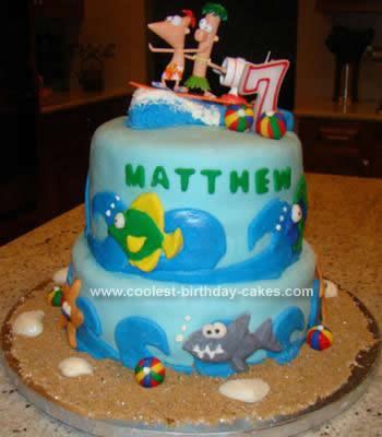Phineas  Ferb Birthday Cake on Coolest Phineas And Ferb Cake 24
