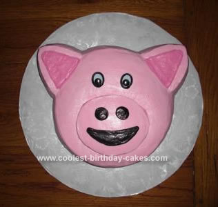 Birthday Cake  on Coolest Pig Birthday Cake 30