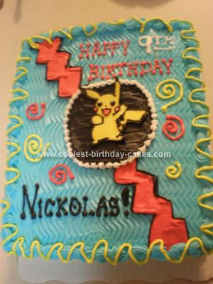Pokemon Birthday Cake on Coolest Pikachu Birthday Cake 29