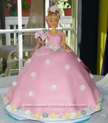 Princess Birthday Cake on Coolest Pink Princess Birthday Cake 270