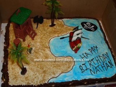 Birthday Cake 42. Coolest Pirate Birthday Cake