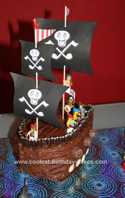 Pirate Birthday Cake on Coolest Pirate Ship Birthday Cake 128