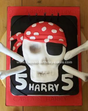Pirate Birthday Cake on Coolest Pirate Skull Birthday Cake 11