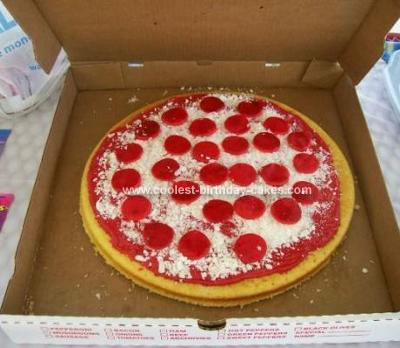  Birthday Cakes on Coolest Pizza Cake 15