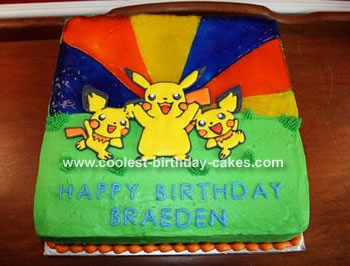 Pokemon Birthday Cake on Coolest Pokemon Cake 17
