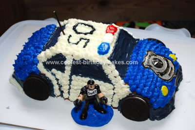Cars Birthday Cake on Coolest Police Swat Car Birthday Cake 8