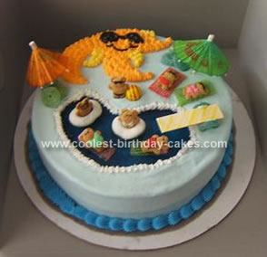 Beyblade Birthday Cake on Homemade Pool Party Invitations Ideas