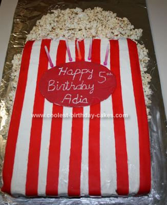 Coolest Popcorn Birthday Cake 12. by Jen L. (Seaside, CA )