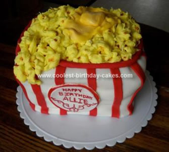 Castle Birthday Cake on Coolest Popcorn Birthday Cake 23