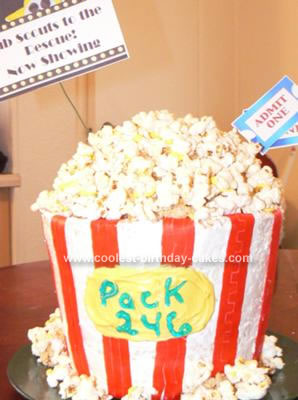 Birthday Cake Popcorn on Coolest Popcorn Cake 21