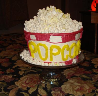 Birthday Cake Popcorn on Coolest Popcorn Cake 32