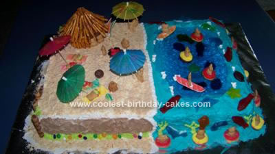 Luau Birthday Cakes on Coolest Pre School Graduation Luau Cake 40 21335865 Jpg  400x225 In 23