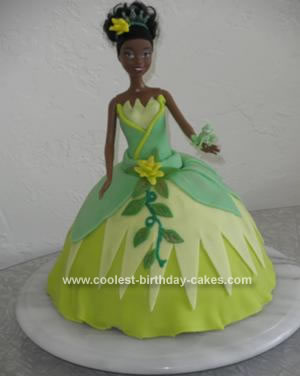 Walmart Birthday Cakes on Homemade Princess And The Frog Cake