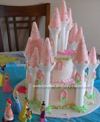 Sports Birthday Cakes on Coolest Princess Castle Birthday Cake 264