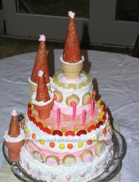 Birthday Cake Popcorn on Coolest Princess Castle Birthday Cake 312