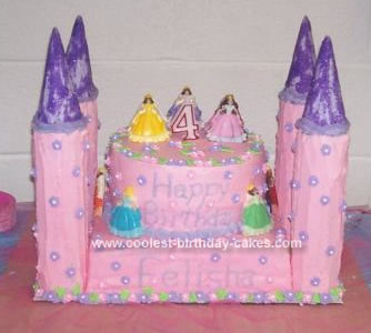 Birthday Cake Image on Coolest Princess Castle Birthday Cake 317