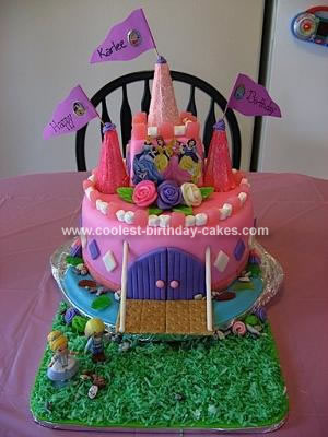 Princess Birthday Cakes on Coolest Princess Castle Birthday Cake 339