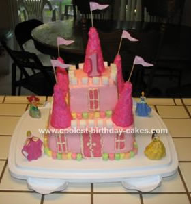 Disney Birthday Cakes on Coolest Princess Castle Birthday Cake 342