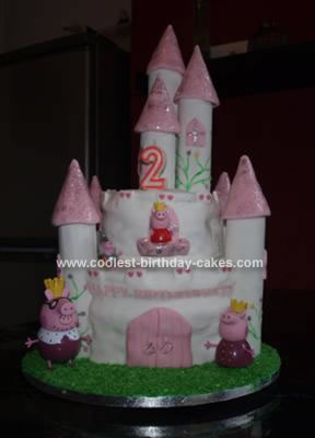 Castle Birthday Cake on Coolest Princess Castle Birthday Cake 359