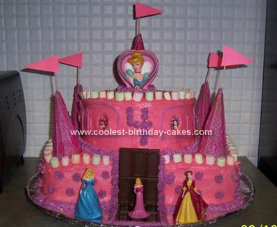 Castle Birthday Cake on Coolest Princess Castle Birthday Cake 427