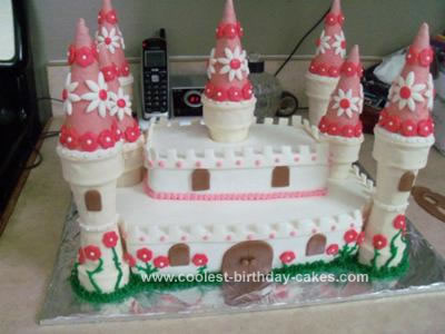 Castle Birthday Cake on Coolest Princess Castle Birthday Cake 599