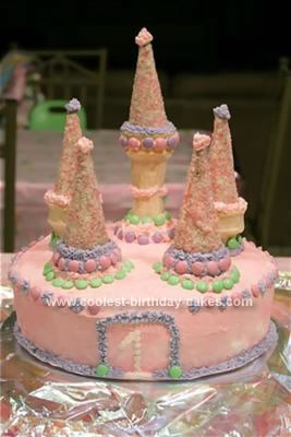 Castle Birthday Cake on Coolest Princess Castle Cake 255