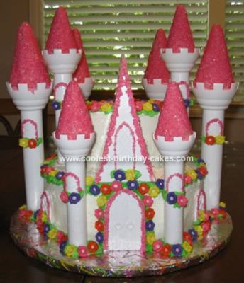 Castle Birthday Cake on Coolest Princess Castle Cake 309