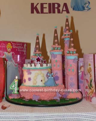Cool Birthday Cakes on Coolest Princess Castle Cake 564