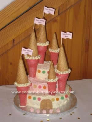 Princess Birthday Cake on Coolest Princess Castle Cake Design 439