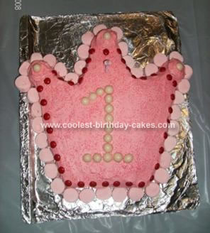 Princess Birthday Cakes on Coolest Princess Crown Cake 6