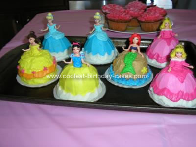 Princess Birthday Cake on Coolest Princess Cupcakes 265