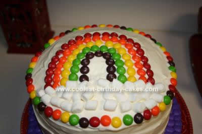 Rainbow Birthday Cake on Coolest Rainbow Birthday Cake 17