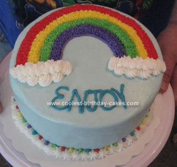 Rainbow Birthday Cake on Coolest Birthday Cakes Com Images Coolest Rainbow Cake 13 21333382 Jpg