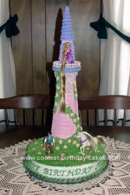 Rapunzel Birthday Cake on Coolest Rapunzel Birthday Cake Design 11