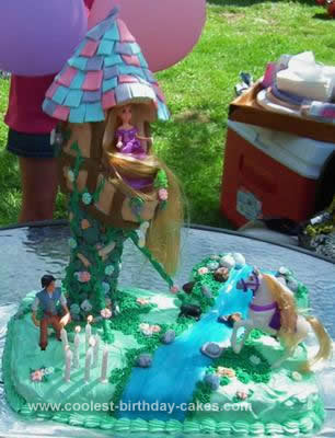 Rapunzel Birthday Cake on Coolest Rapunzel Birthday Cake Design 21