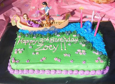 Tangled Birthday Cakes on Coolest Rapunzel  Tangled  Lantern Scene Cake 17