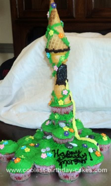 Rapunzel Birthday Cake on Coolest Rapunzel Tower Cake 29