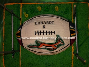 Picturebirthday Cake on Coolest Rugby Ball Cake 5